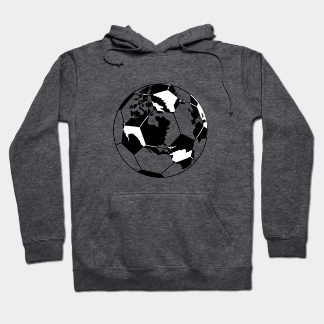 Football Unites the world Hoodie by amithachapa